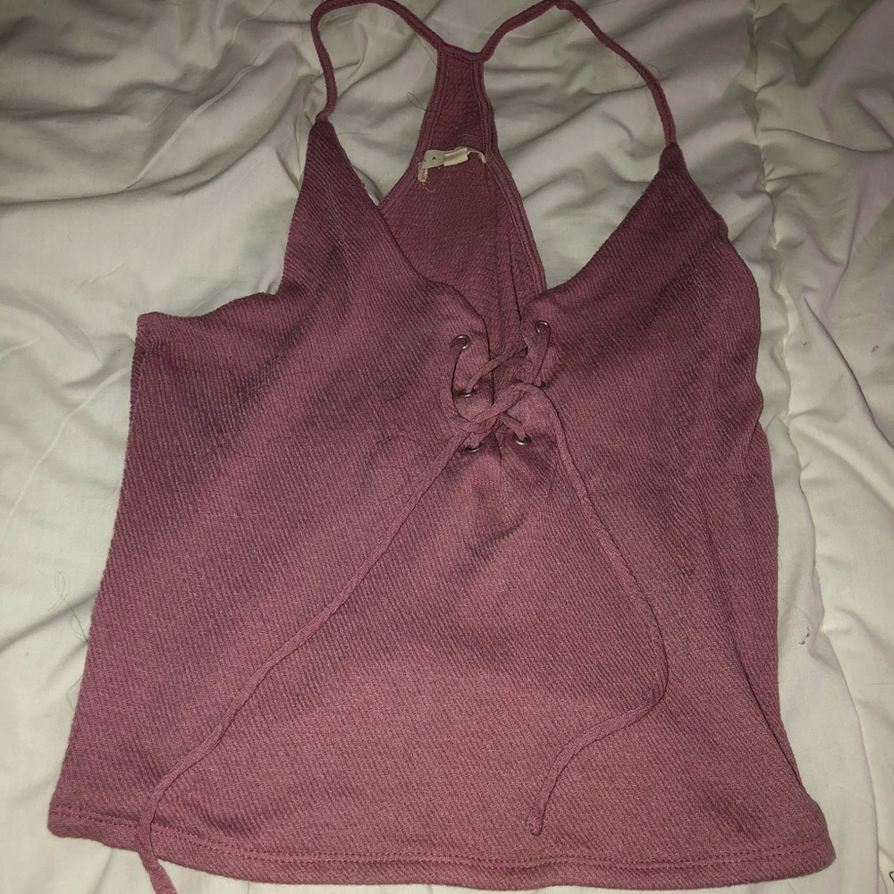 Pink dress top